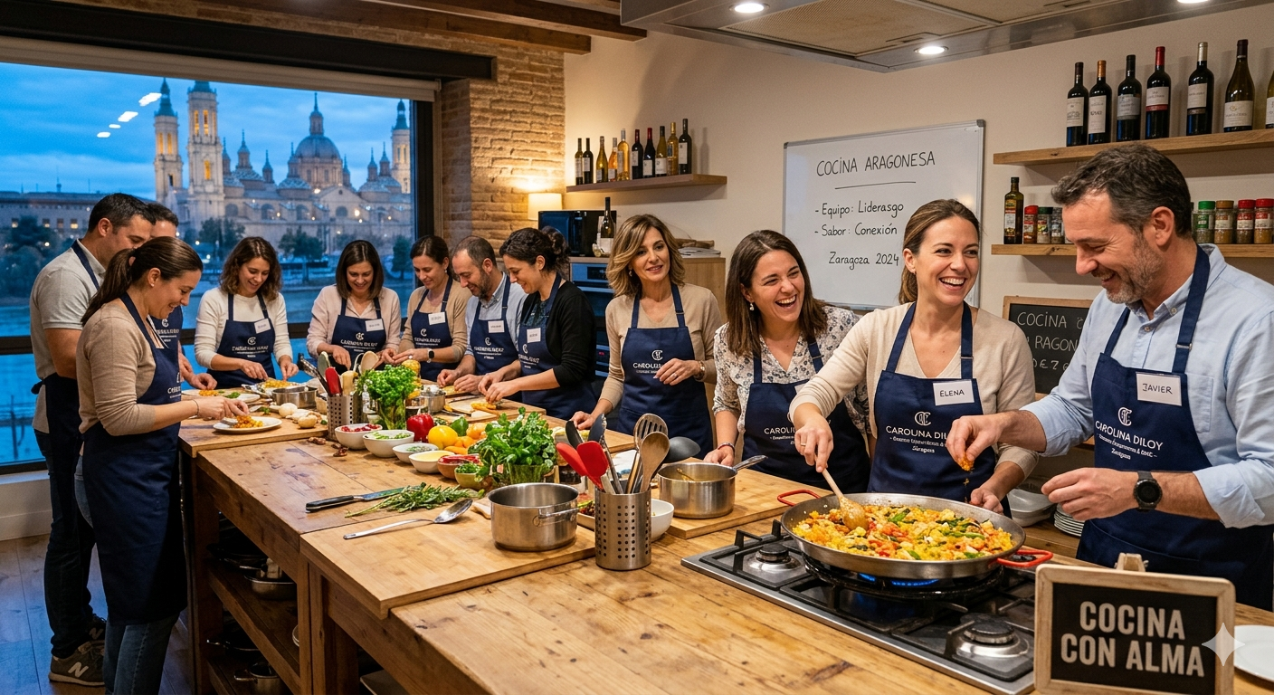 carolina diloy team building Zaragoza